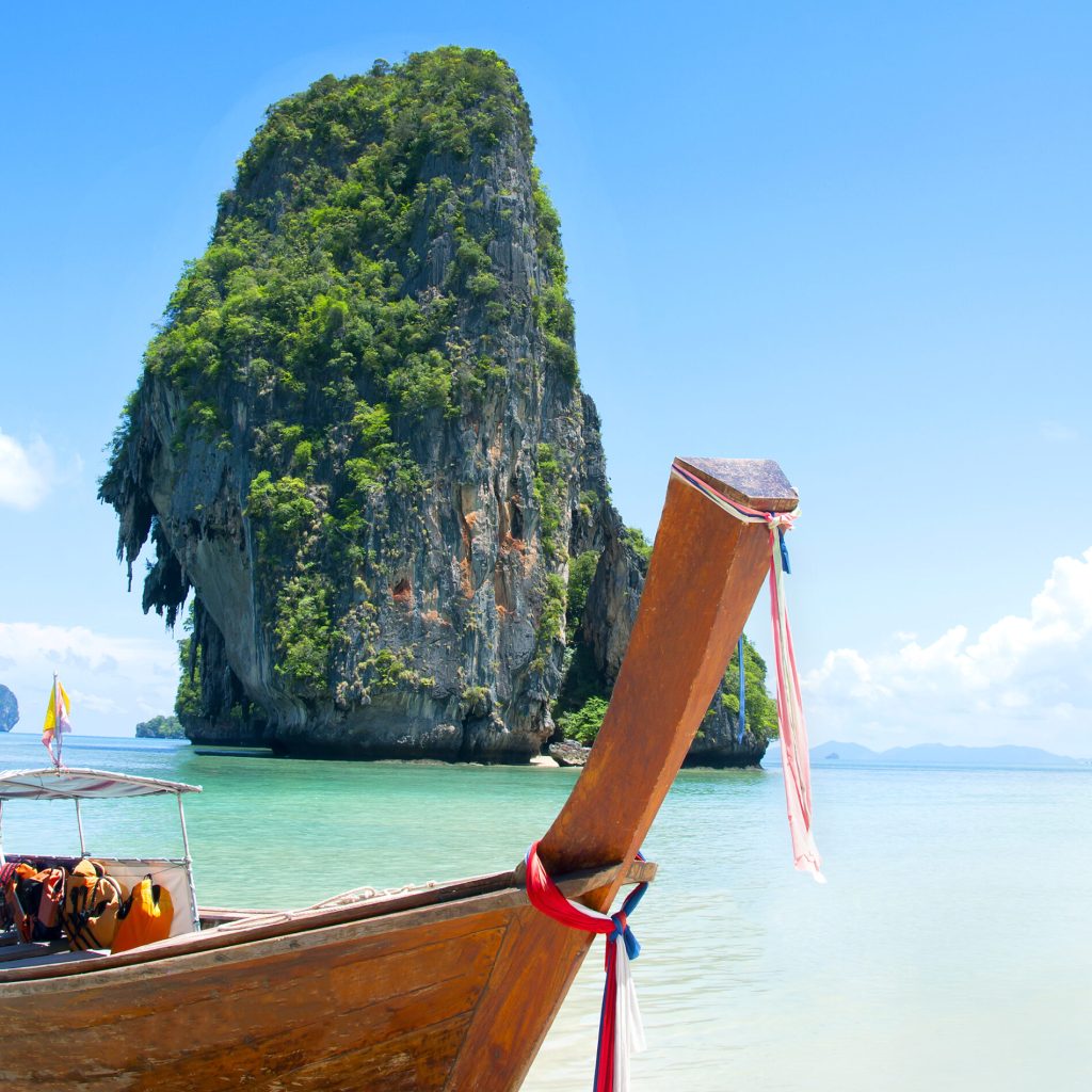 Railay beach, Krabi, Andaman sea Thailand